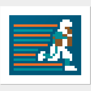 Tecmo Running Back - Miami Posters and Art